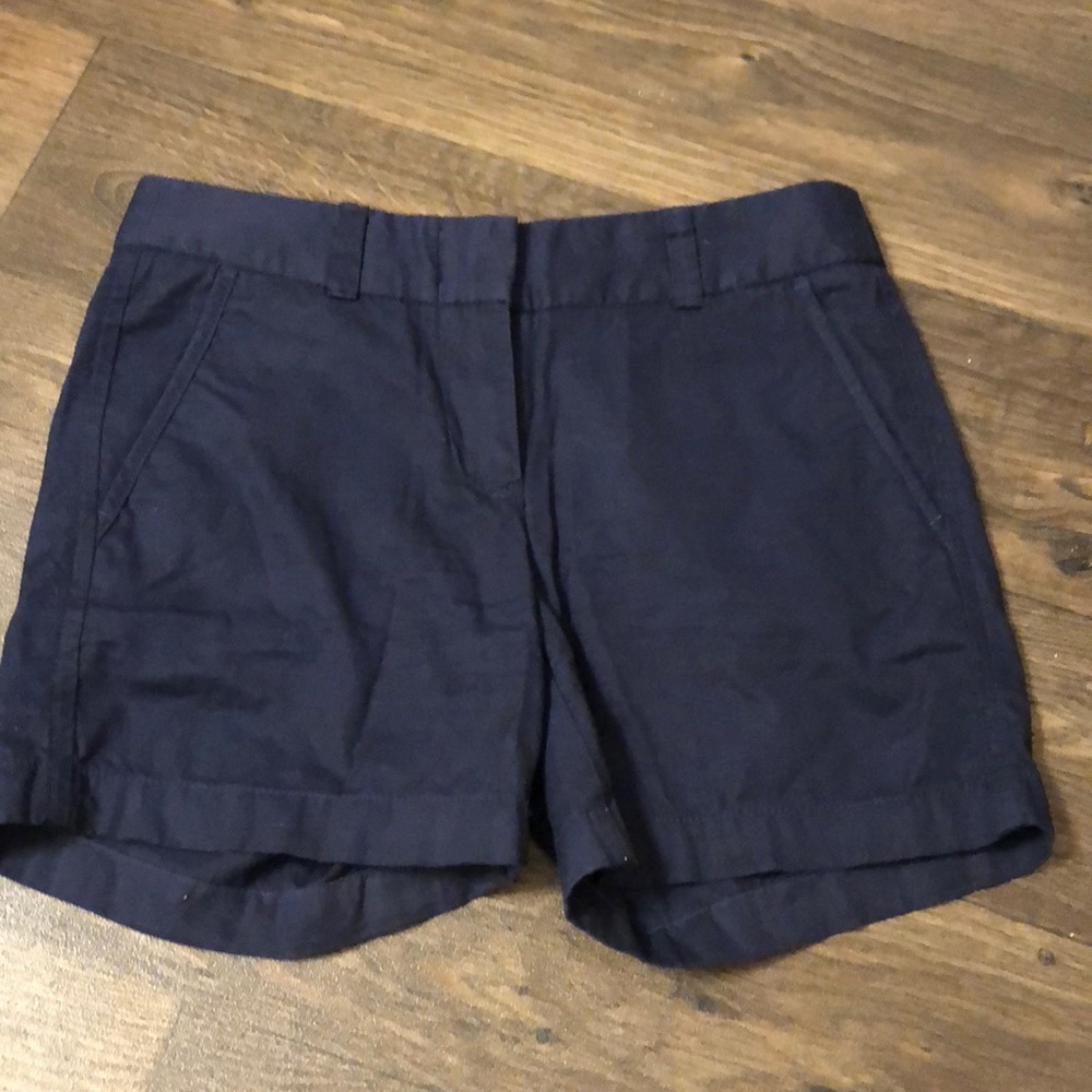 J. Crew Navy Chino Shorts